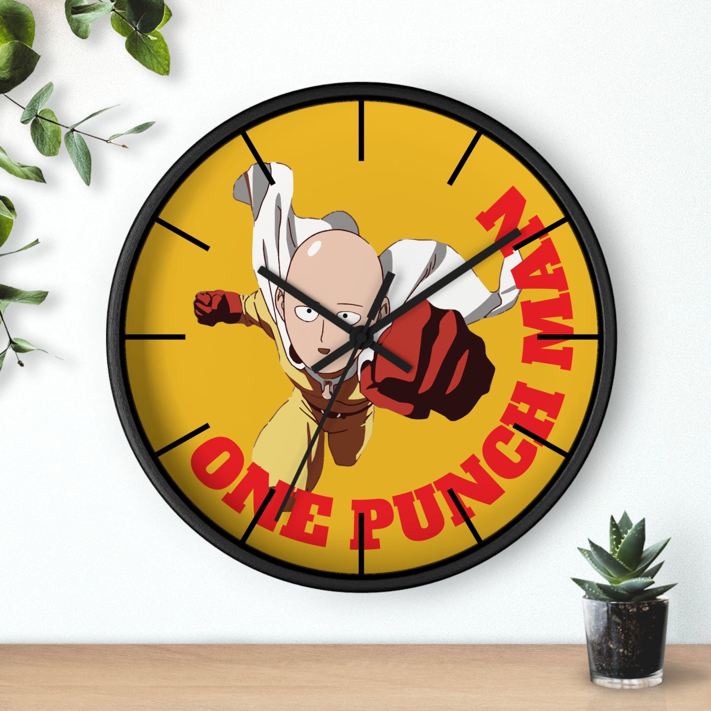 One Punch man Wall Clock
