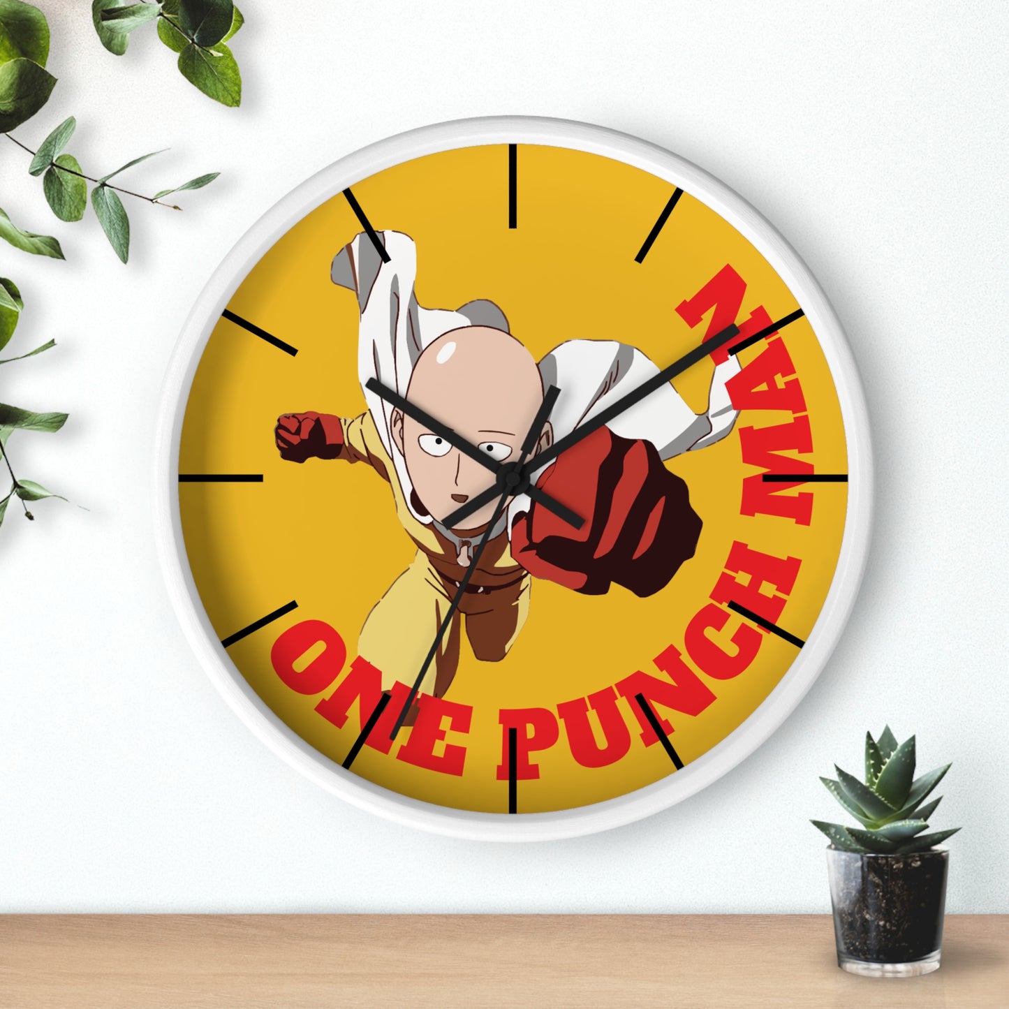 One Punch man Wall Clock