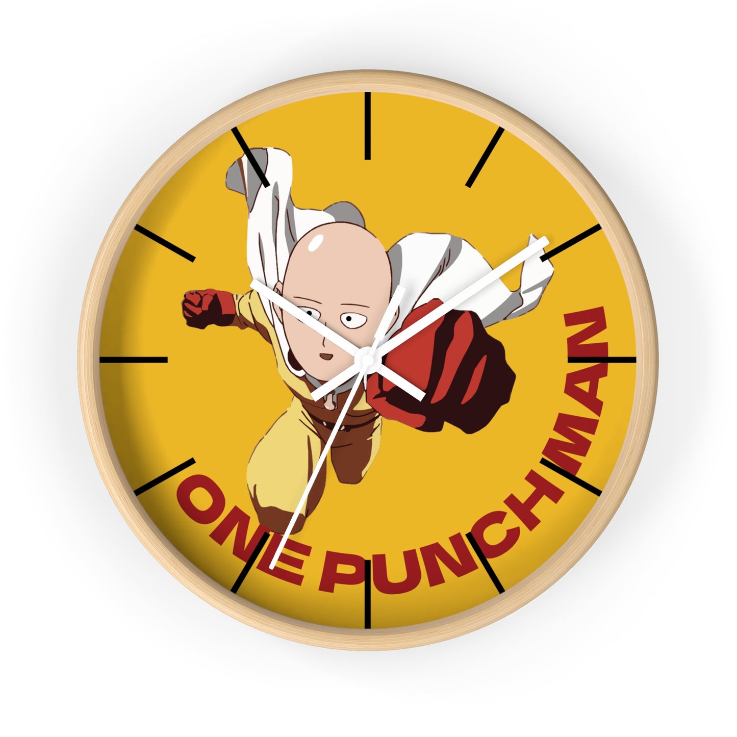 One Punch Man Clock