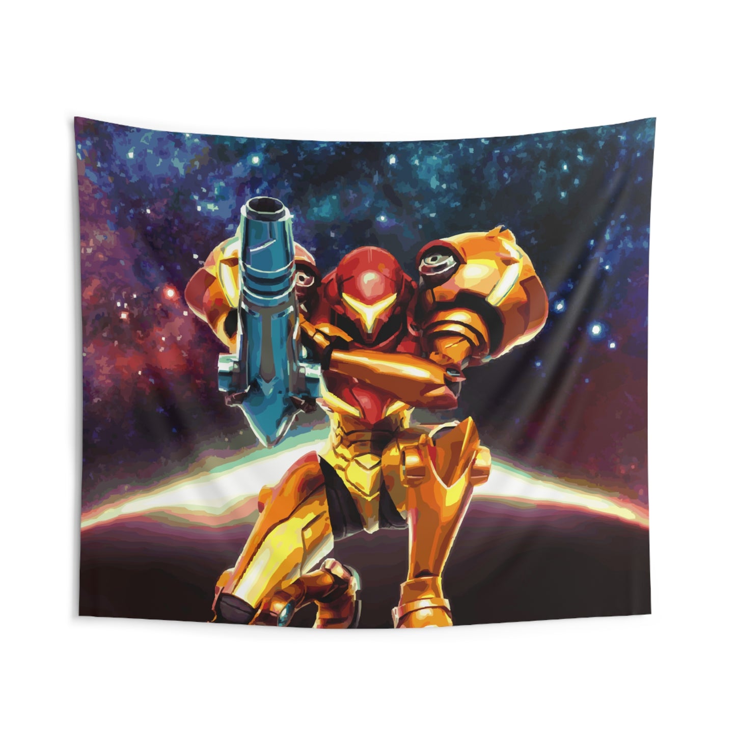 Lone Survivor Samus Tapestry