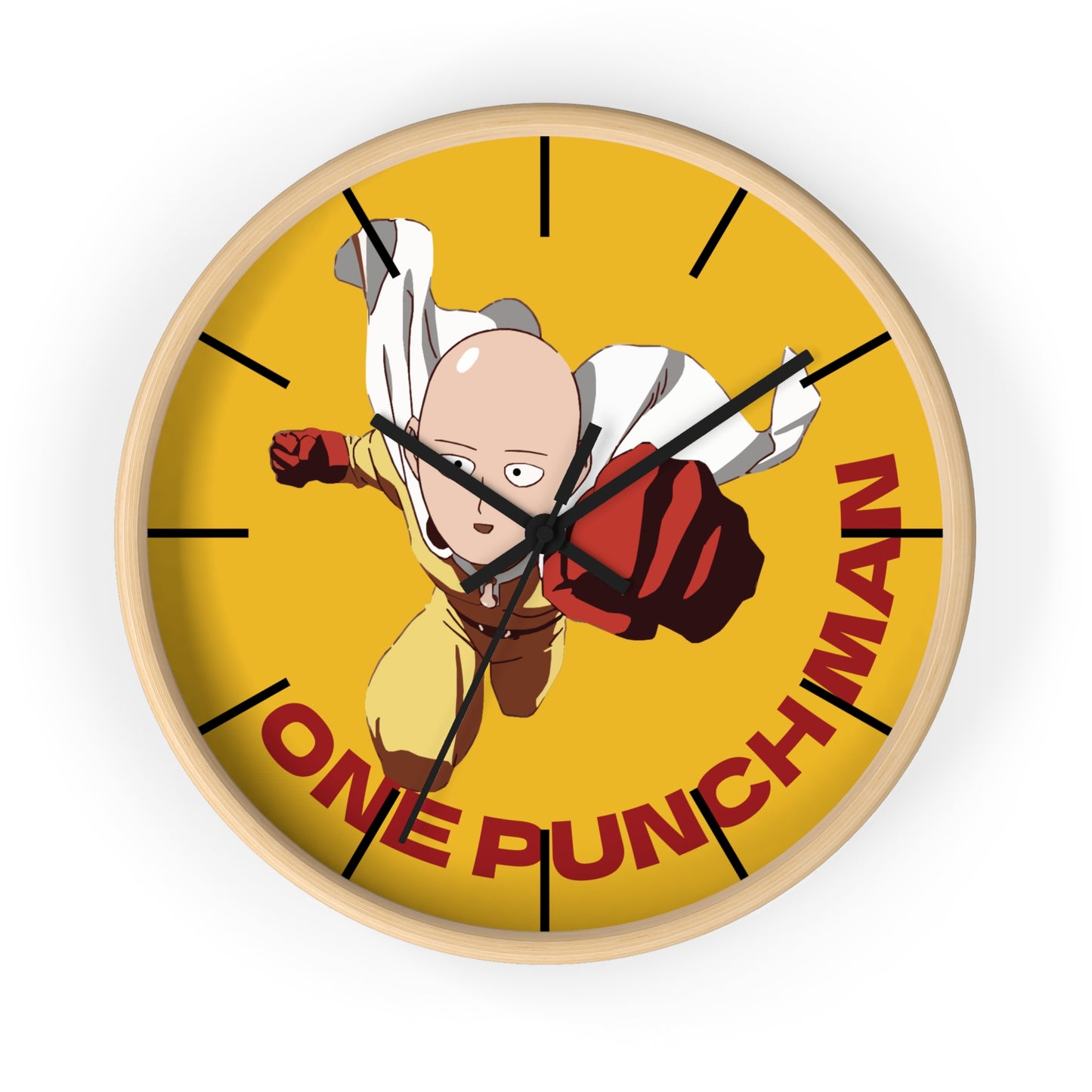One Punch Man Clock