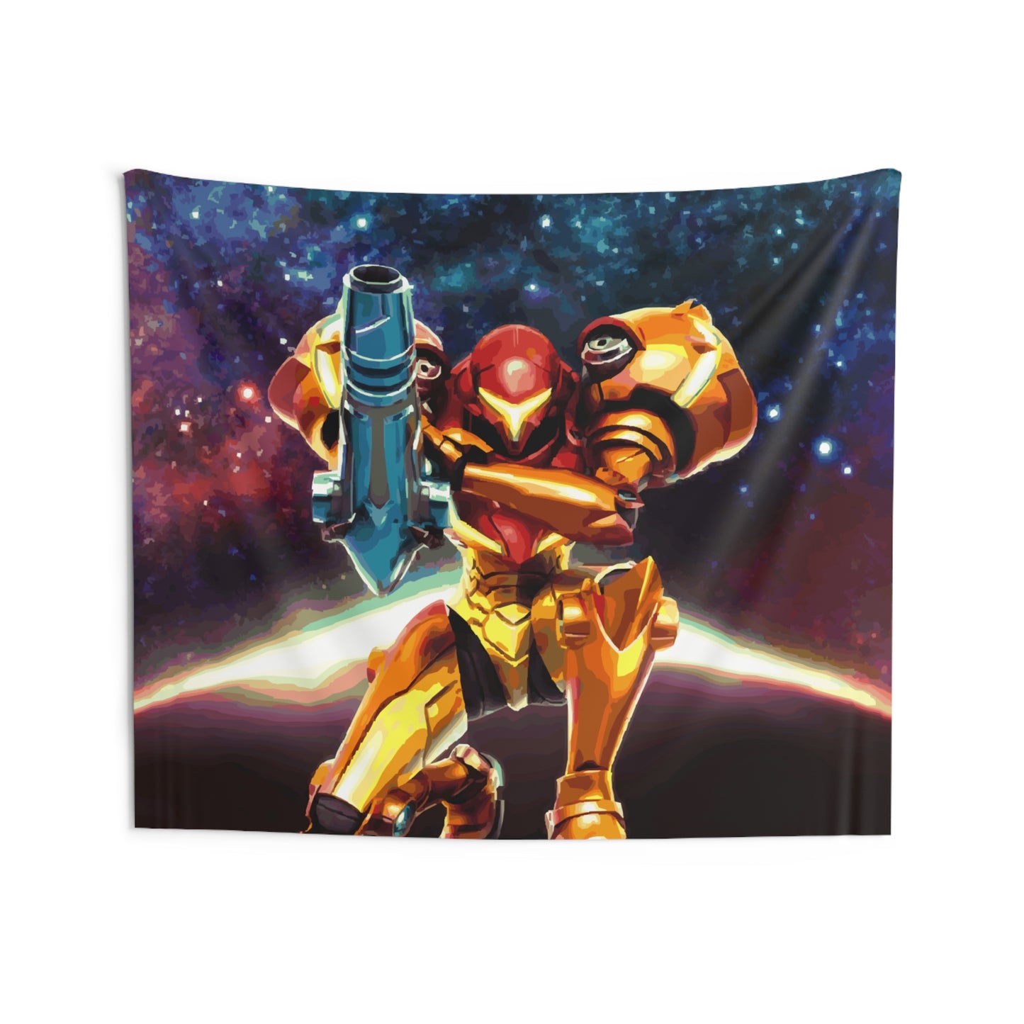 Lone Survivor Samus Tapestry