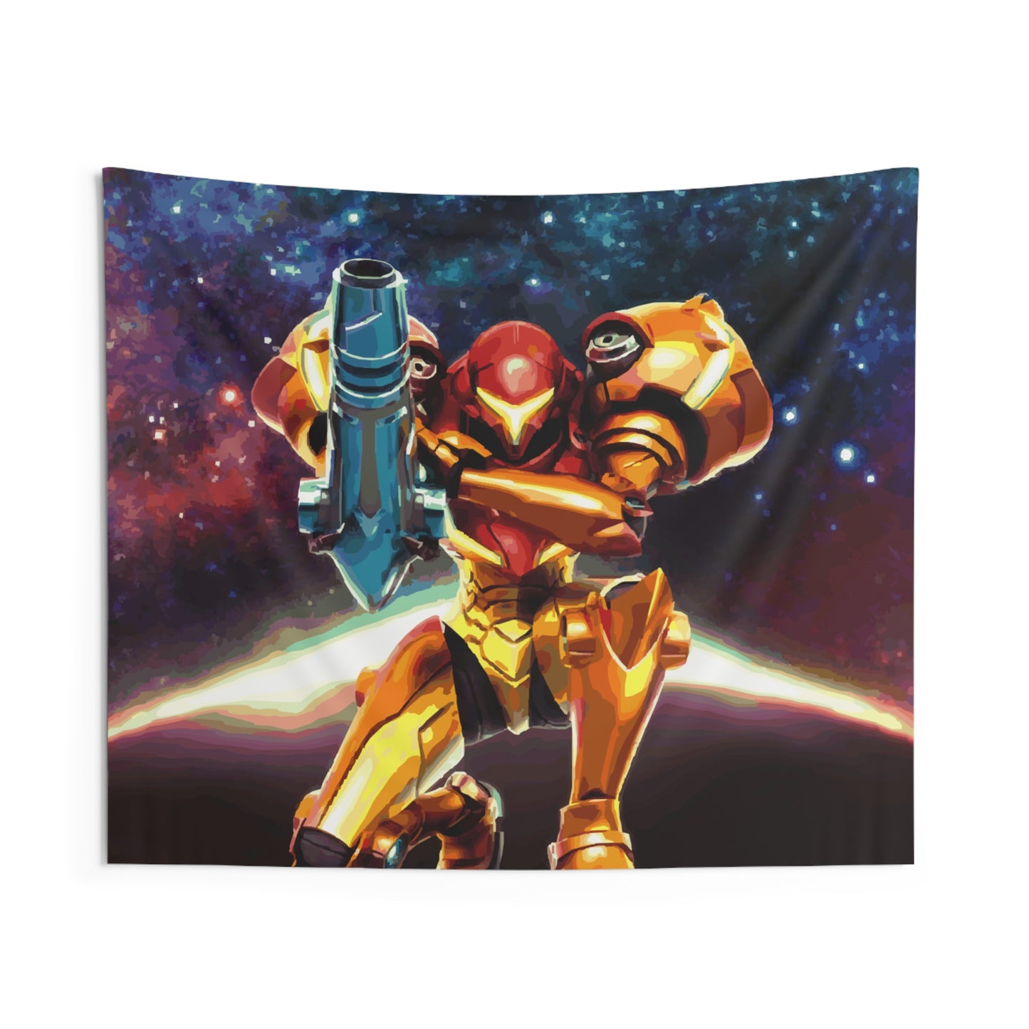 Lone Survivor Samus Tapestry