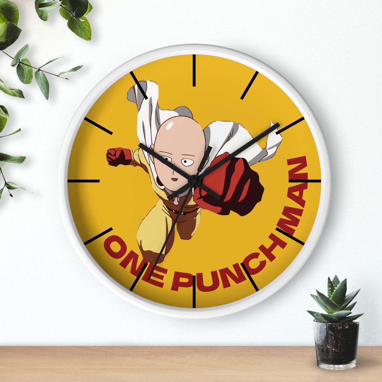 One Punch Man Clock