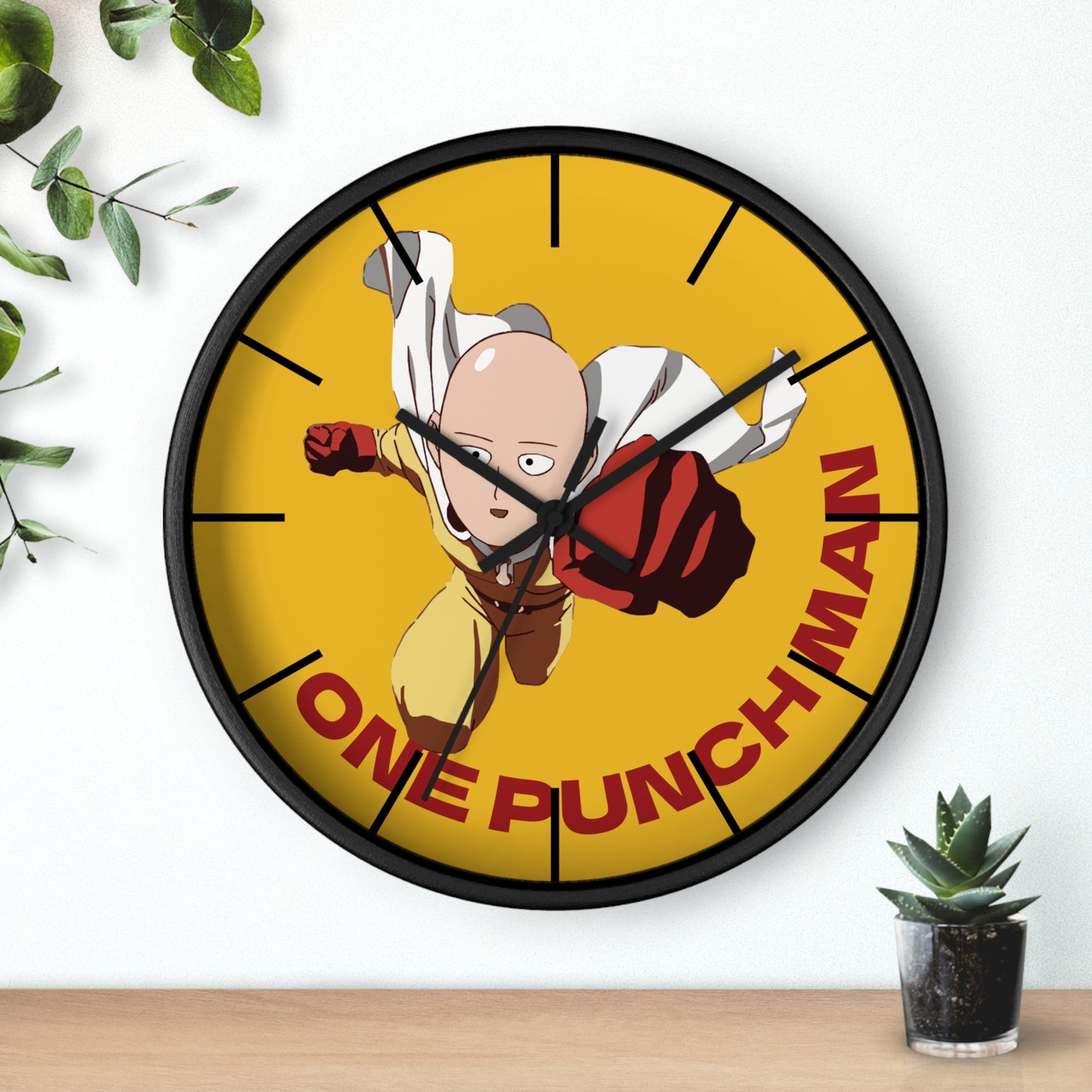 One Punch Man Clock
