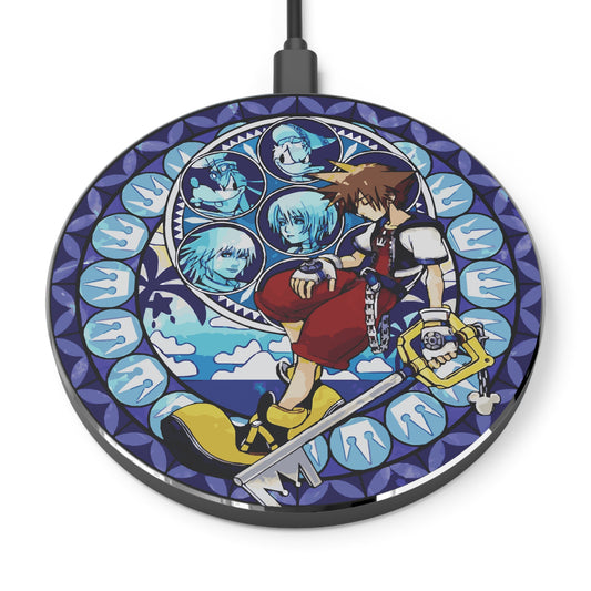 Kingdom Hearts Glass For Phone Charger