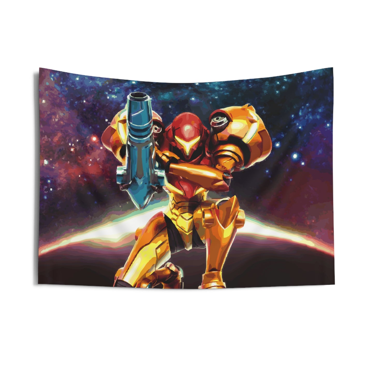 Lone Survivor Samus Tapestry